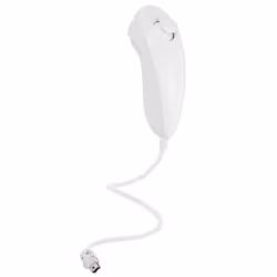 XCSOURCE Manette Nunchuck Jeu Vidéo pour Console Nintendo Wii - Wii U Blanc AC798