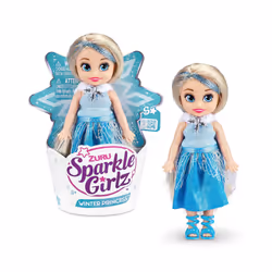 ZURU Sparkle Girlz Poupée Princesse d'hiver Cupcake, Mini poupée, Femelle, 3 an(s), Garçon/Fille, 119 mm, 50 g