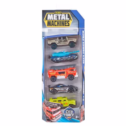 ZURU Metal Machines 6767, Ensemble de véhicules, 3 an(s), Multicolore