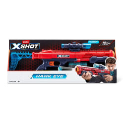 X-Shot Blaster Excel Hawk Eye avec 16 fléchettes - Fusil à fléchettes pour jeux de tir en extérieur | Jouet pour enfant