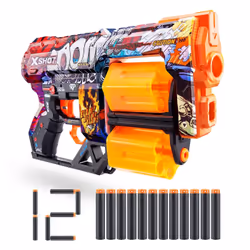 X-Shot Skins, Blaster jouet, 8 an(s)