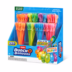 Bunch O Balloons Tropical Party pack de 265 bombes à eau (8 grappes) ZURU