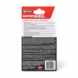 XSHOT Ensemble de recharge de boulettes Hyper (2 boulettes Hyper Gel) ZURU - Vue supplémentaire 4