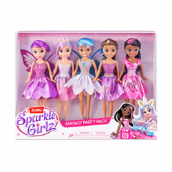 Sparkle Girlz Ensemble de 5 poupées Fantasy par, Poupée mannequin, Femelle, 3 an(s), Garçon/Fille, 309 mm, 780 g