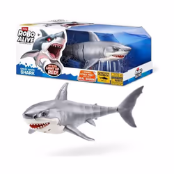 Robo Alive Great White Shark série 1, 5 an(s), Multicolore