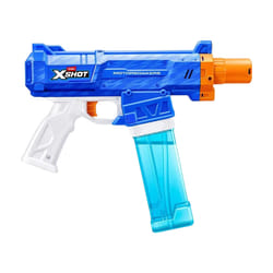 X-Shot - Pistolet à Eau Motorisé Rapid Fill Soaker - Blaster à Eau Automatique pour Jeux en Plein Air et Batailles d'Eau