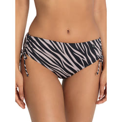 Lascana - Bas maillot slip de bain taille haute côtés réglables Kaa - MOK68LA - Maillots séparables bas - Imprimé - 42
