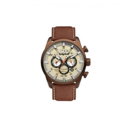 Montre - Timberland - TDWGF2100604 - Cuir - Brun - Étanchéité 5 ATM