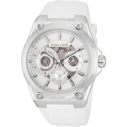 Montre Quartz Homme - POLICE - Salkantay PEWJQ2203205 - Blanc - Silicone - Sport - Fitness