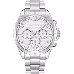 POLICE Homme Analogique Quartz Montre avec Bracelet en Acier Inoxydable PEWJK2227805