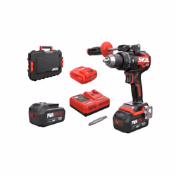 Perceuse à percussion sans fil Skil 3085XP; 20 V; 2x4,0 Ah accu.
