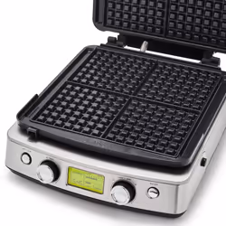 GreenPan CC006812-001 moule à gauffres 2 gauffre(s) 1600 W Noir, Argent - Vue supplémentaire 2