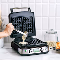GreenPan CC006812-001 moule à gauffres 2 gauffre(s) 1600 W Noir, Argent - Vue supplémentaire 5