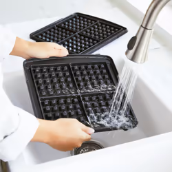 GreenPan CC006812-001 moule à gauffres 2 gauffre(s) 1600 W Noir, Argent - Vue supplémentaire 8