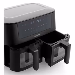 GreenPan Bistro Double 8 L Autonome 3000 W Friteuse d’air chaud Noir