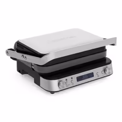 GreenPan Bistro, Noir, Acier inoxydable, Acier inoxydable, Rectangulaire, Boutons, Rotatif, 2 zone(s), Couvercle avec fermetu ...
