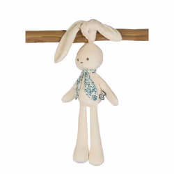 Juratoys Lapinoo - Pantin Lapin Crème - 35 cm - Vue supplémentaire 5