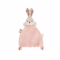 KDoux Doudou Lapin Coquelicot