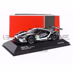 Voiture Miniature de Collection - FORD - FORD GT - Blanc - Le Mans 2019