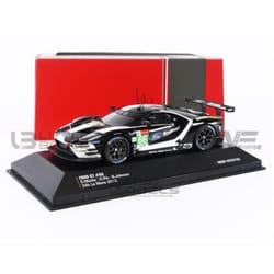 Voiture Miniature de Collection - FORD - FORD GT - Blanc - Le Mans 2019