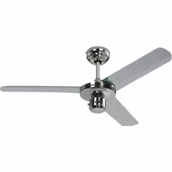 Dimensions et données techniques 220-240 V ~ 50 Hz Diamètre : 122 cm pour les pièces jusqu'à 12 m² Couleur du boîtier : chrom ...