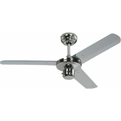 Westinghouse - Ventilateur de plafond Industrial Chrome 122 cm