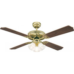 Ventilateur de plafond Monarch Trio 132 cm avec éclairage