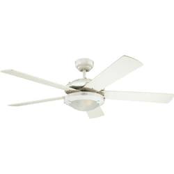 Westinghouse - Ventilateur de plafond Comet Blanc avec éclairage