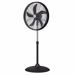 Westinghouse YUCON I, Ventilateur à lame domestique, Noir, Argent, Sol, 75 dB, 1250 tr/min, 50 cm
