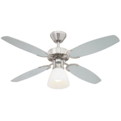 Ventilateur de plafond Capitol Acier avec éclairage