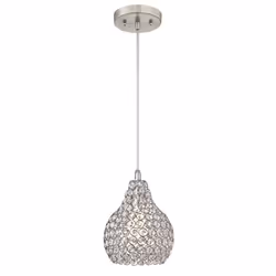 Westinghouse Kelcie, Support de fixation, Transparent, Transparent, Salle de bains, Chambre à coucher, Cuisine, Salon, CE, Re ...