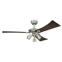 Westinghouse Audubon Argent, Blanc, Bois