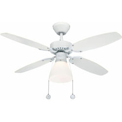 Ventilateur de plafond Capitol Blanc avec éclairage