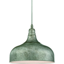 Suspension Morton Acier Antique 1 Ampoule