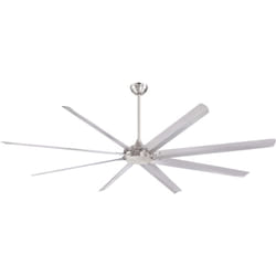 Ventilateur de plafond Widespan dc Nickel 254 cm