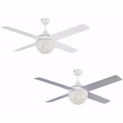 Dimensions et données techniques 220-240 V ~ 50 Hz Diamètre : 132 cm pour les pièces jusqu'à 20 m² Couleur du boîtier : blanc ...