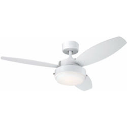 Ventilateur de plafond Alloy 105 cm Blanc avec lumière