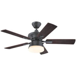 Ventilateur de plafond extérieur Nevada Fer avec lumière