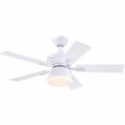 Dimensions et données techniques 220-240 V ~ 50 Hz Diamètre : 105 cm Couleur du boîtier : blanc mat Couleur des pales : blanc ...