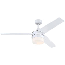 Ventilateur de plafond extérieur Riverton Blanc