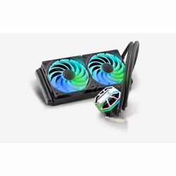 Sapphire NITRO+ S240-A AIO Processeur Kit de refroidissement du liquide 12 cm Noir