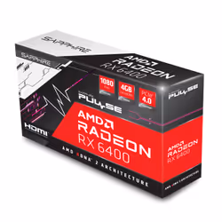 Sapphire PULSE 11315-01-20G carte graphique AMD Radeon RX 6400 4 Go GDDR6 - Vue supplémentaire 6