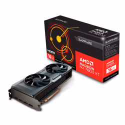 Sapphire Radeon RX 7800 XT, Radeon RX 7800 XT, 16 Go, GDDR6, 256 bit, 7680 x 4320 pixels, PCI Express x16 4.0
