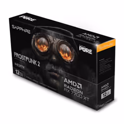 Sapphire PURE Radeon RX 7700 XT Frostpunk 2 Edition AMD 12 Go GDDR6 - Vue supplémentaire 7