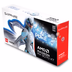 Sapphire PURE Radeon RX 9070 XT AMD 16 Go GDDR6 - Vue supplémentaire 6