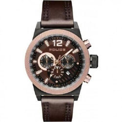 Montre Police R1471607004 LADBROKE CHR CADRAN MARRON BRACELET MARRON