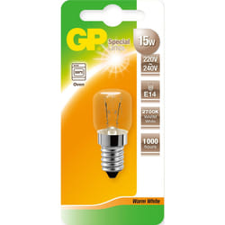 GP Lighting 070511-SLCE1 ampoule halogène 15 W Blanc E14