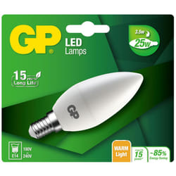 Gp Batteries - gp lighting gp batterie led mini candle E14 3,5 w (25 w) 250 lm 472095