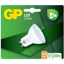 Gp led,, réflecteur '740 GPGU10080 réflecteur 4,0 w gu 10 Gp Batteries 472160
