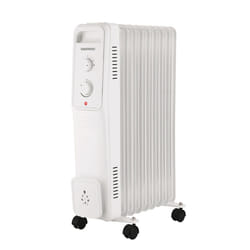 Daewoo - radiateur à bain d'huile 2000w blanc - doh-499m.white